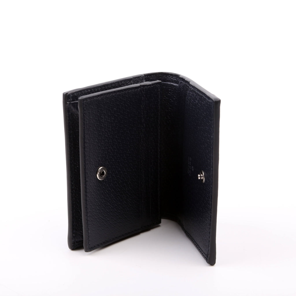 Ophidia GG Card Case Wallet Blue