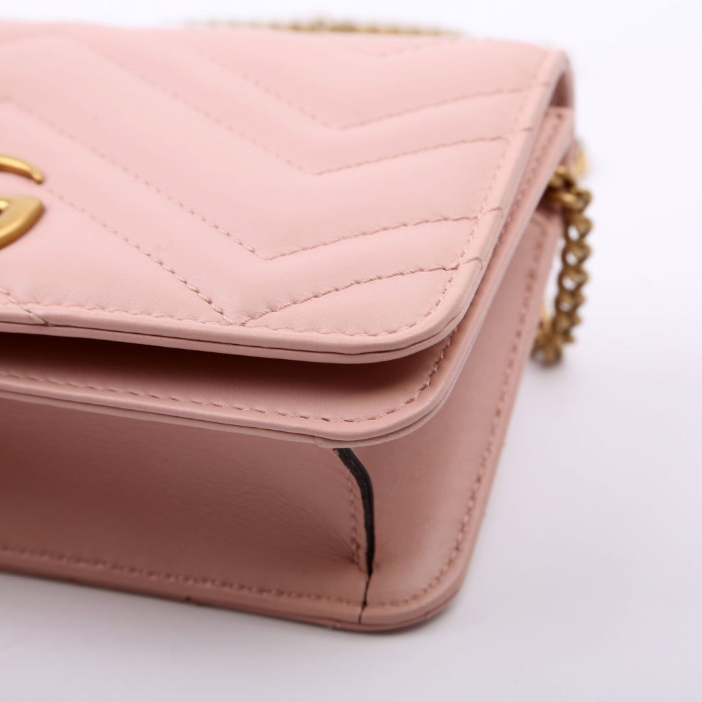 488426 GG Marmont Mini Pink