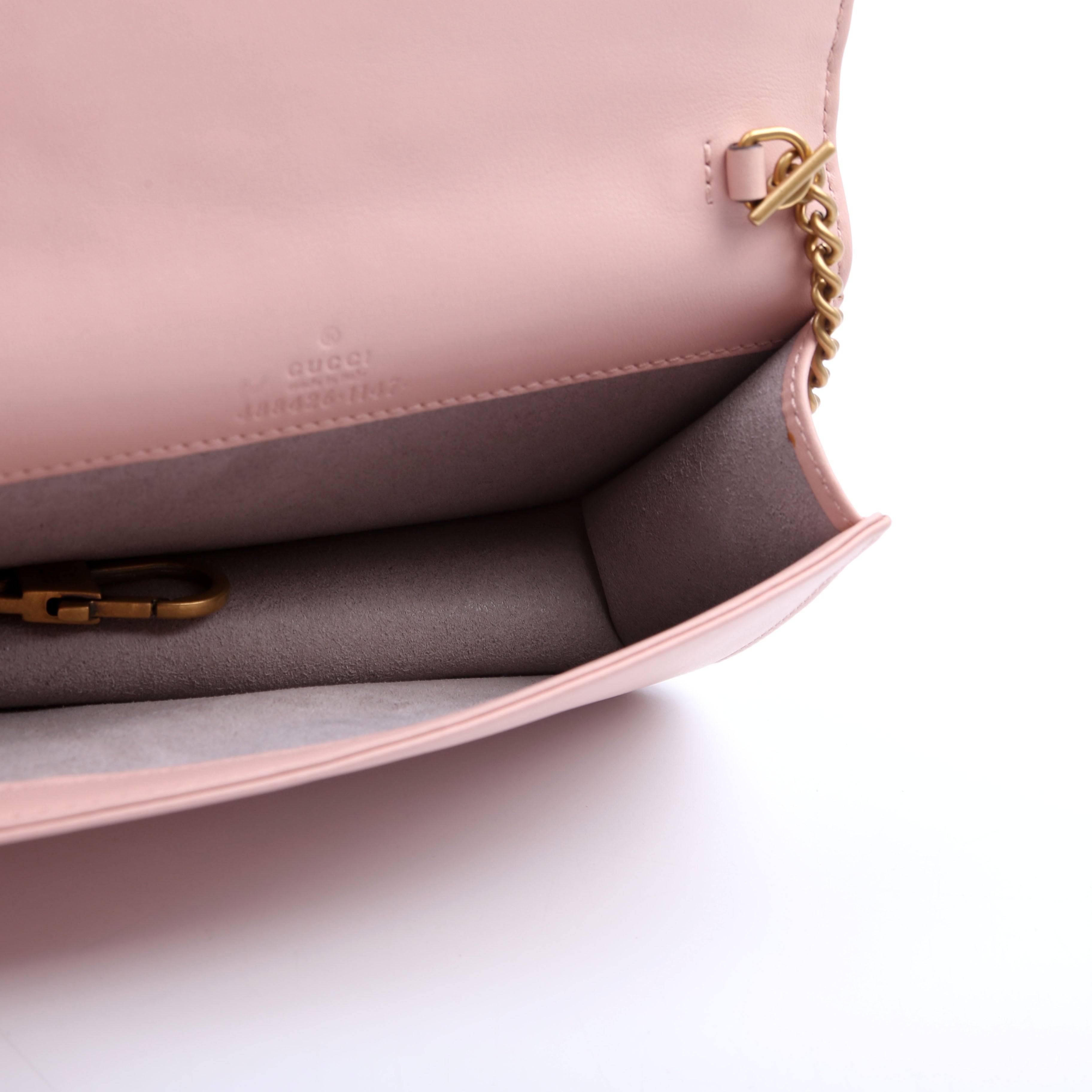 488426 GG Marmont Mini Pink