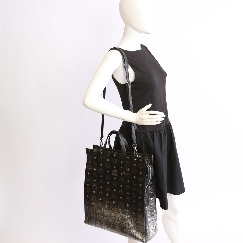 Visetos Glam Gradient Tote Black