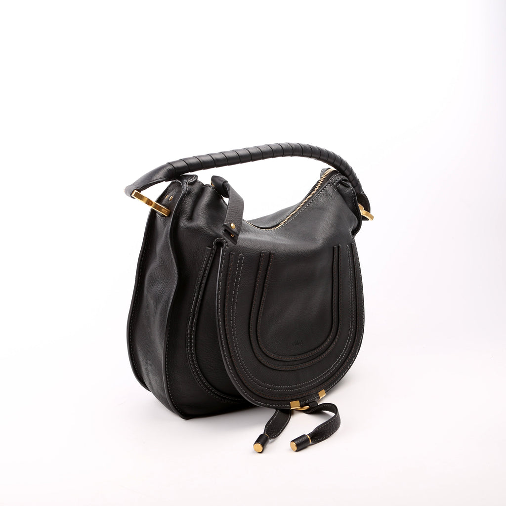 Marcie Hobo Large Black