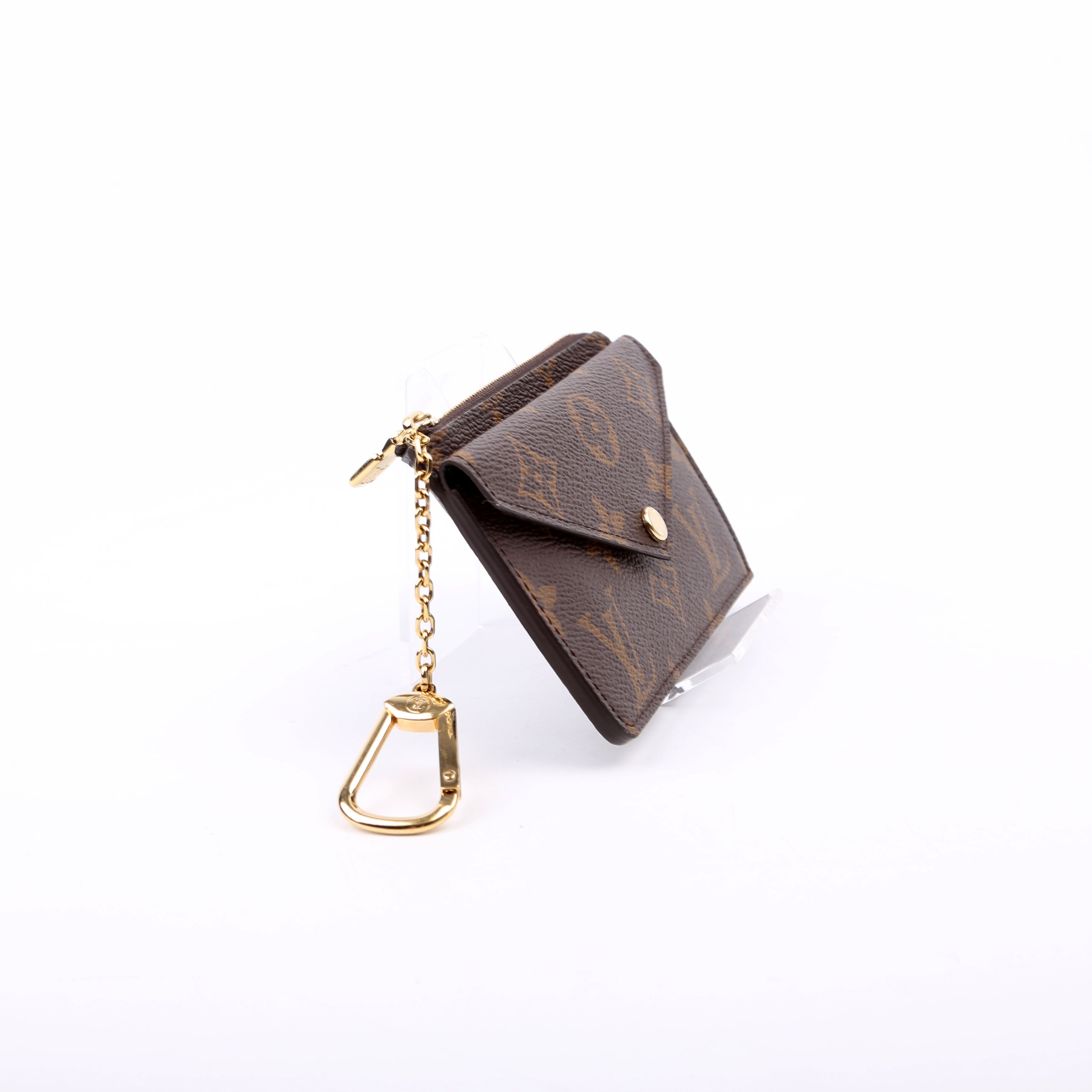Holder Recto Verso Monogram Black
