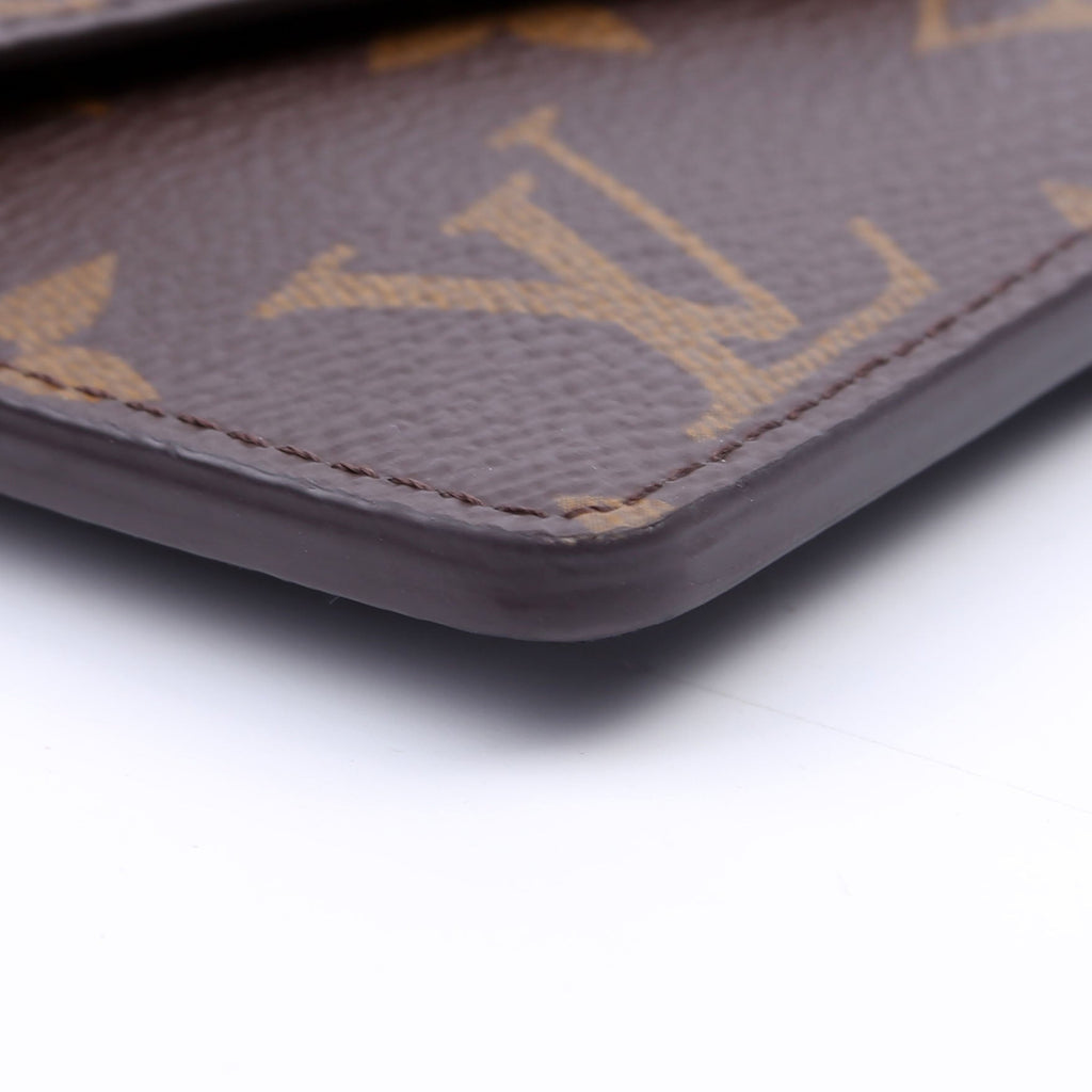 Holder Recto Verso Monogram Black