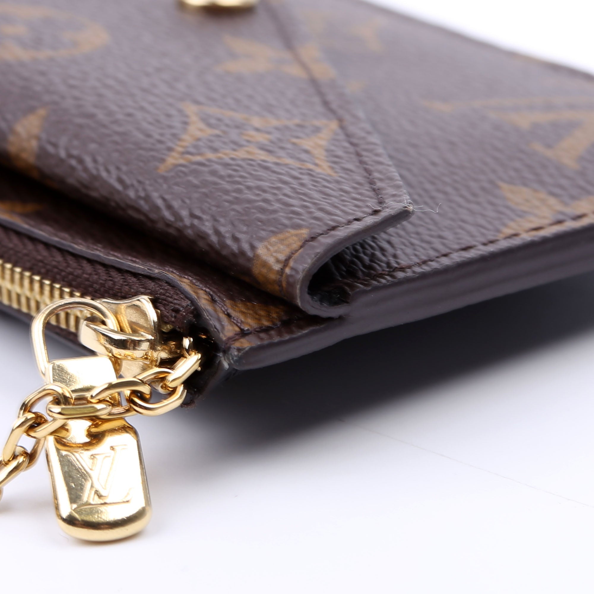Holder Recto Verso Monogram Black