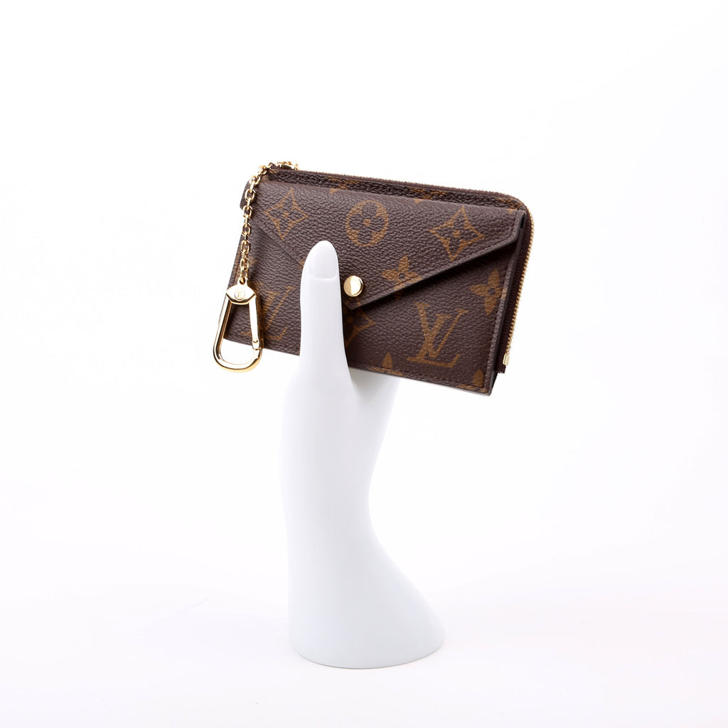Holder Recto Verso Monogram Black