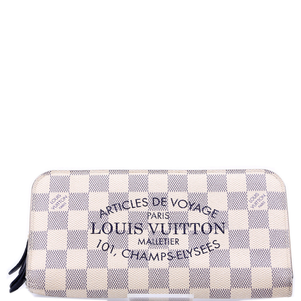 Insolite Wallet Articles De Voyage Damier Azur
