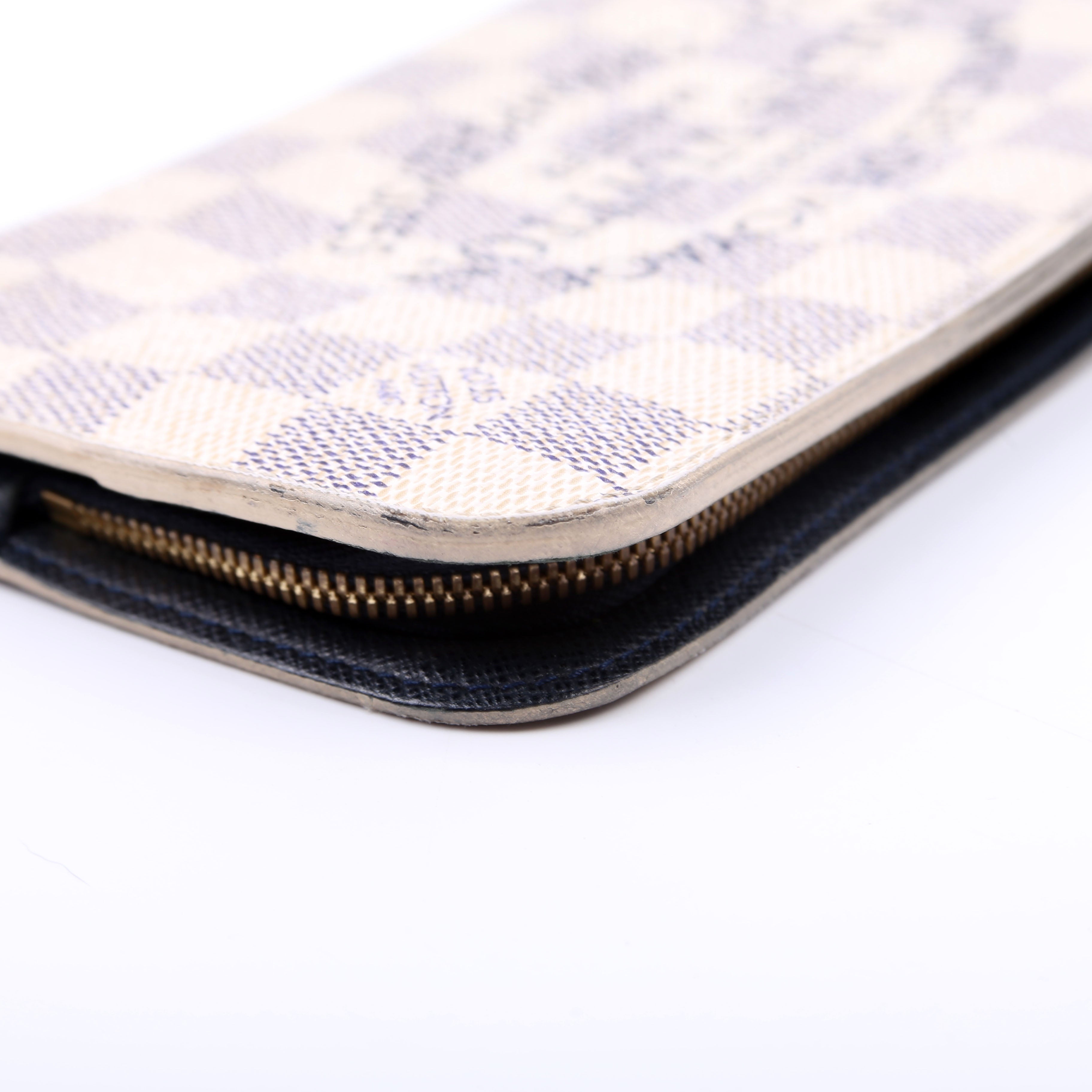 Insolite Wallet Articles De Voyage Damier Azur