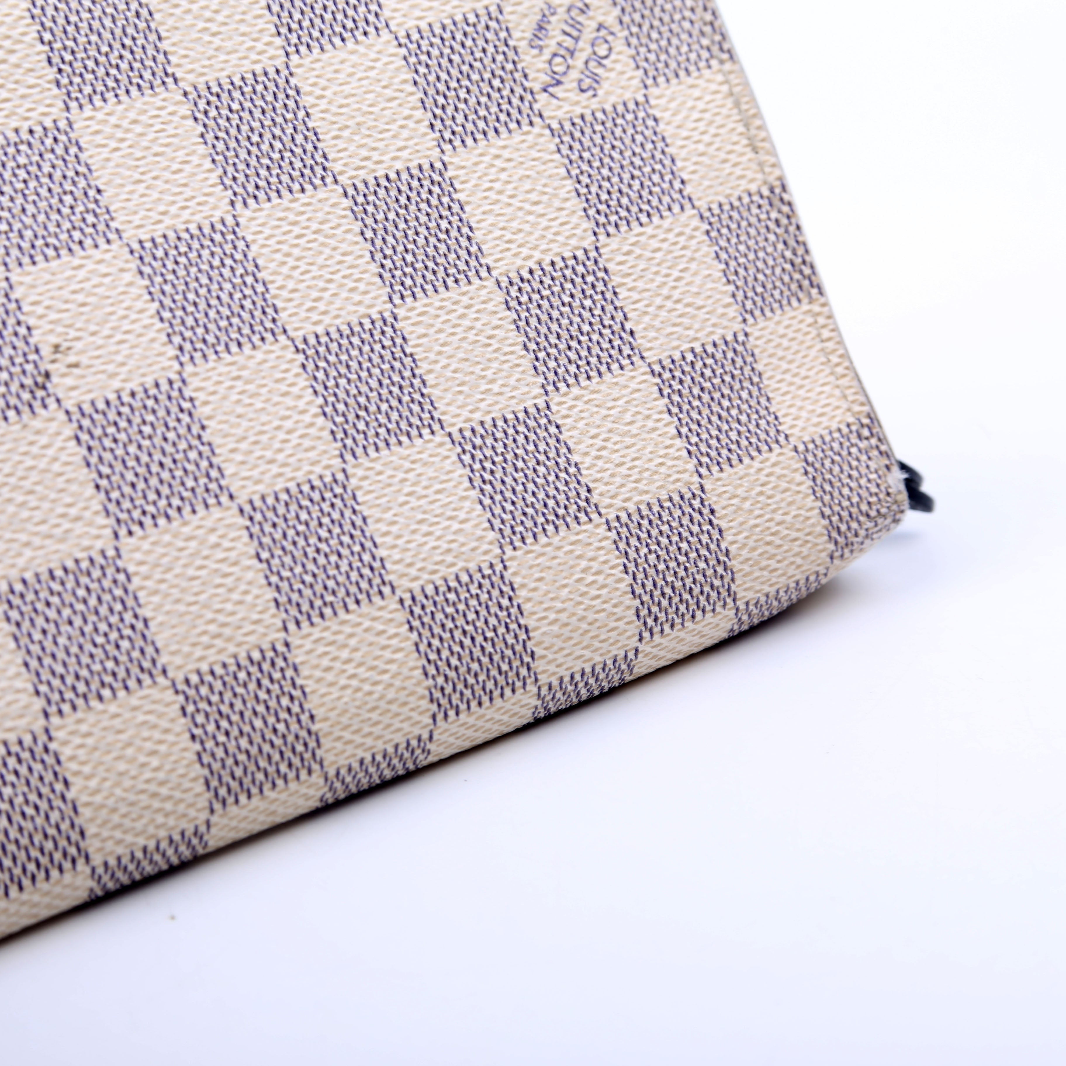 Insolite Wallet Articles De Voyage Damier Azur