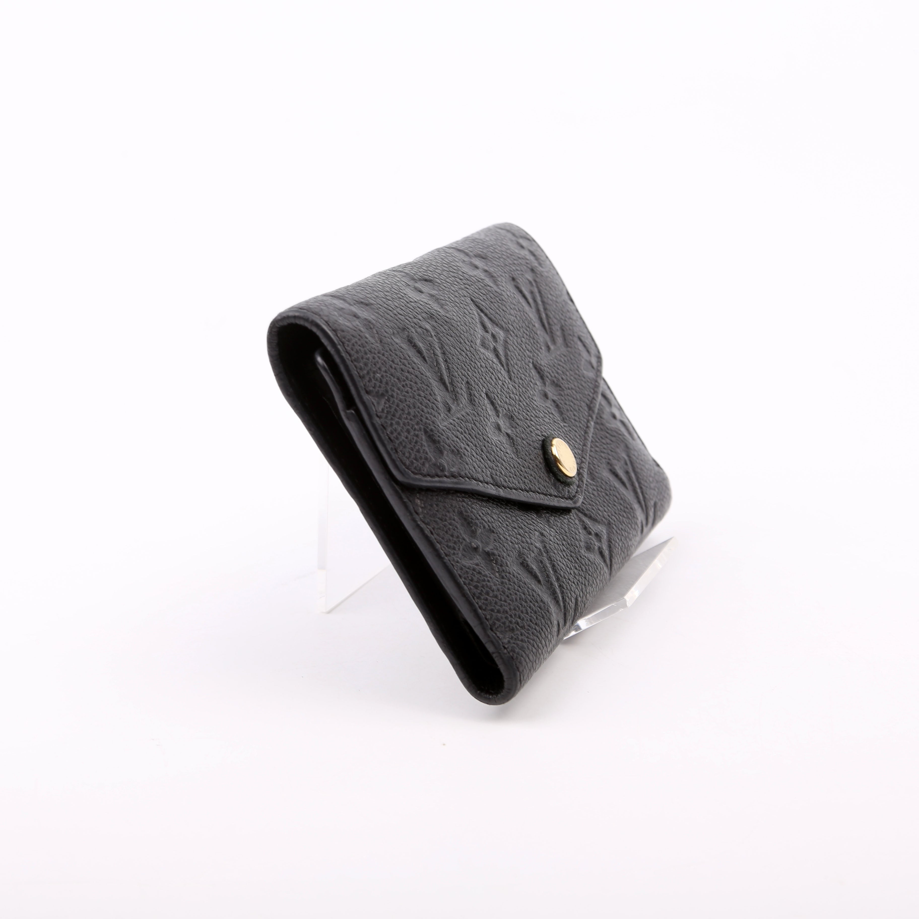 Compact Curieuse Wallet Empreinte Black