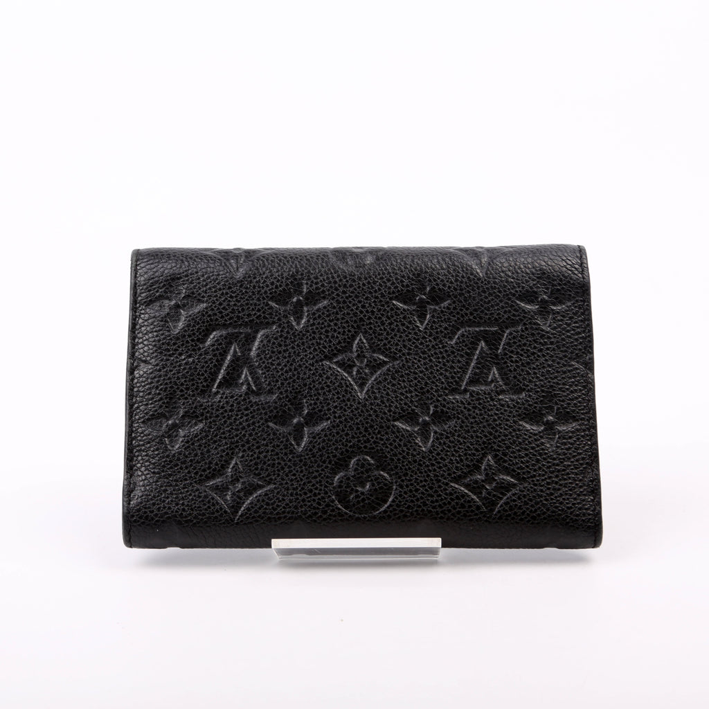 Compact Curieuse Wallet Empreinte Black