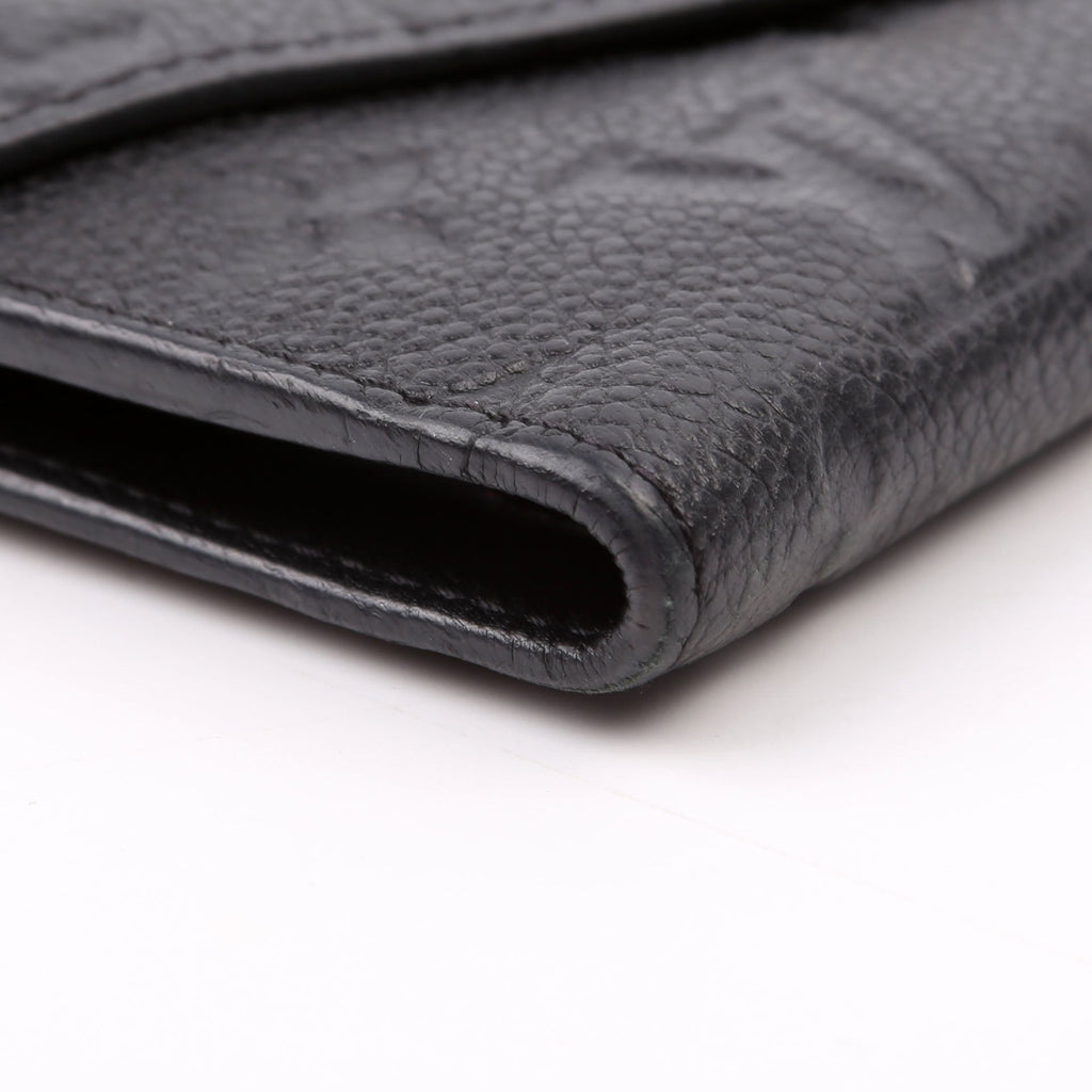 Compact Curieuse Wallet Empreinte Black