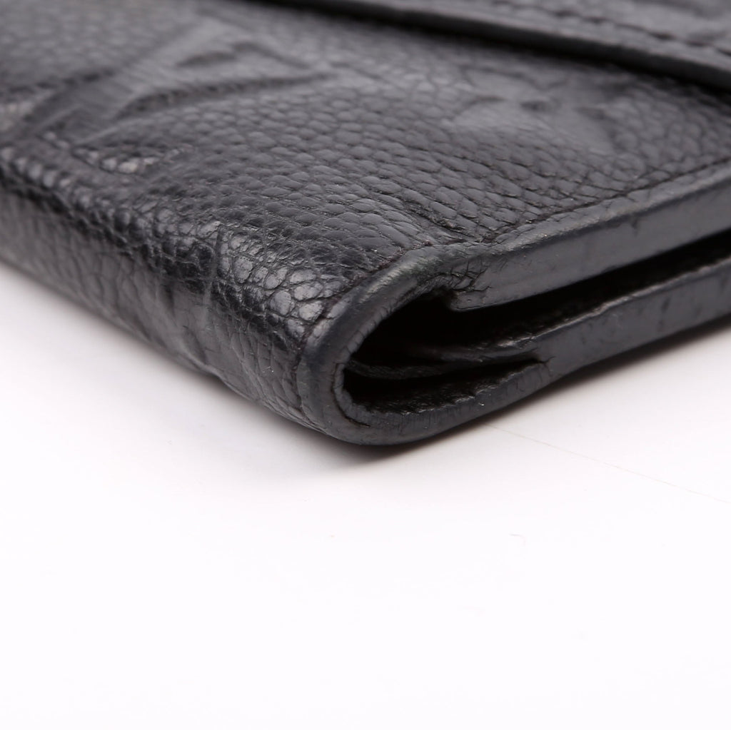 Compact Curieuse Wallet Empreinte Black