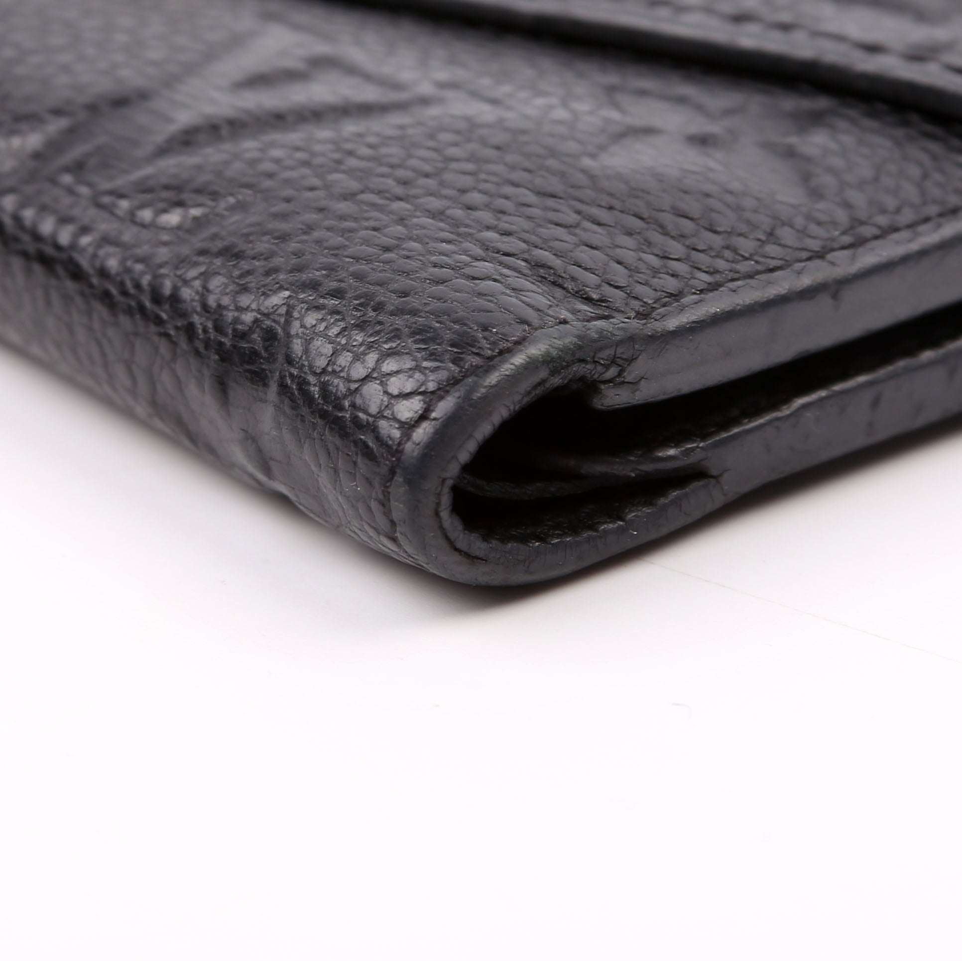 Compact Curieuse Wallet Empreinte Black