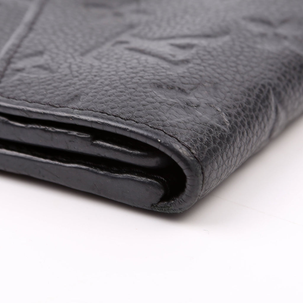 Compact Curieuse Wallet Empreinte Black