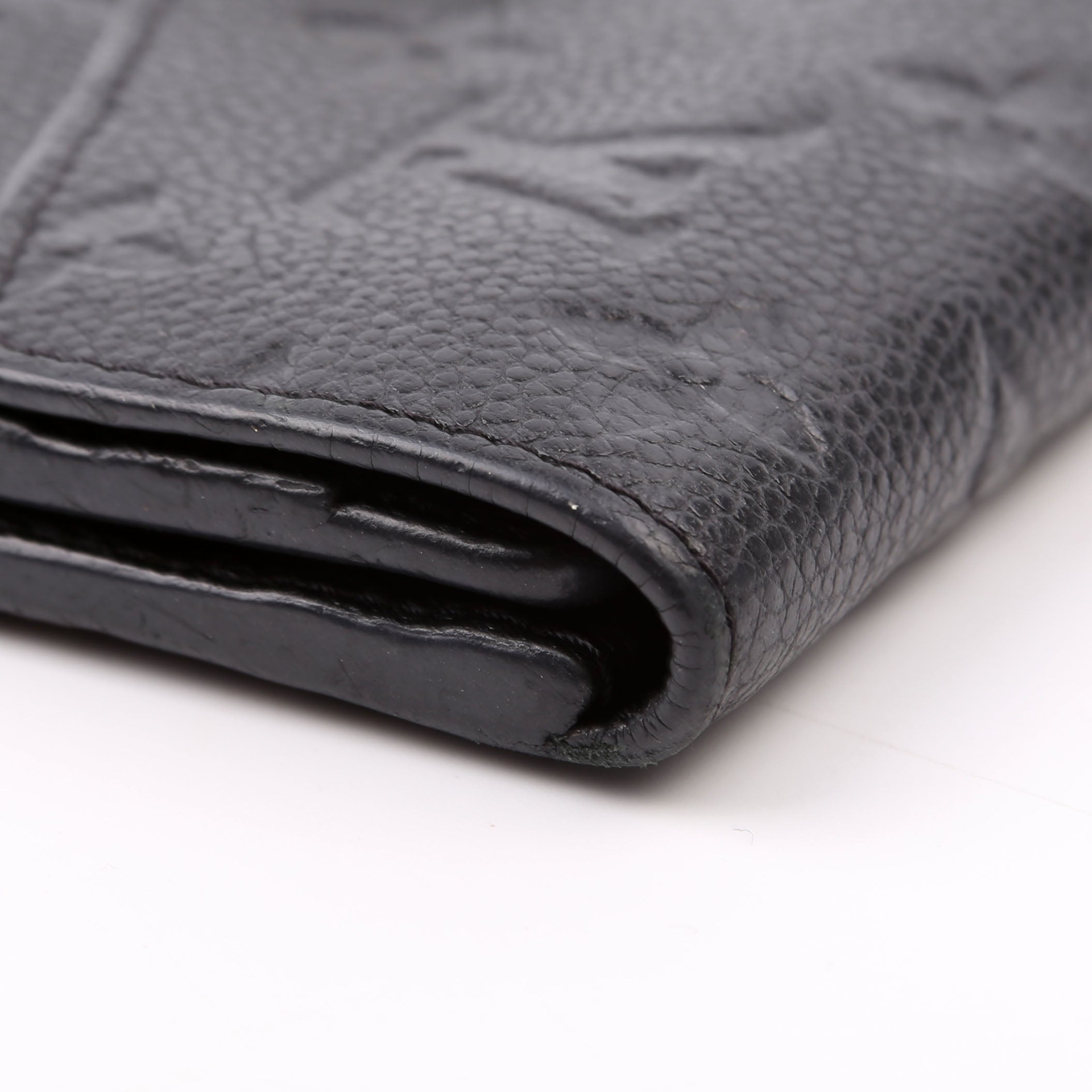 Compact Curieuse Wallet Empreinte Black