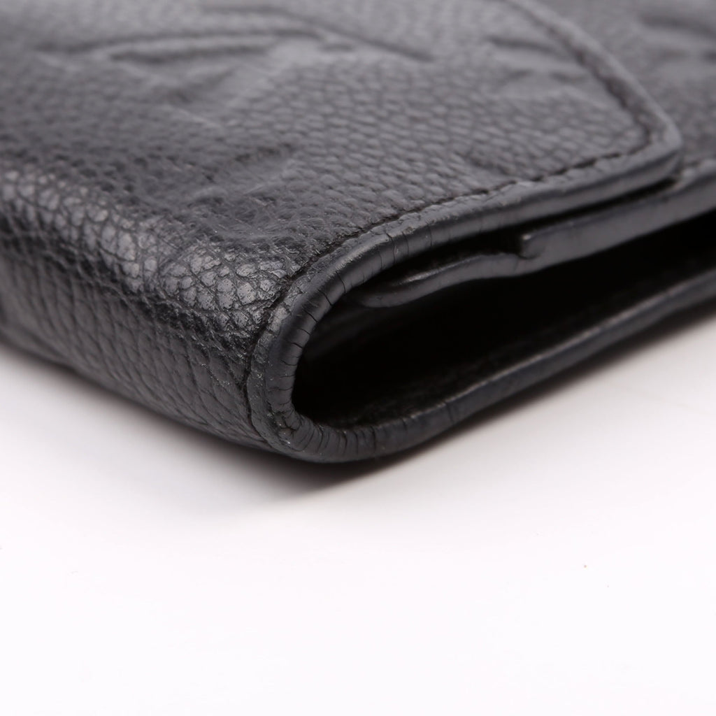Compact Curieuse Wallet Empreinte Black