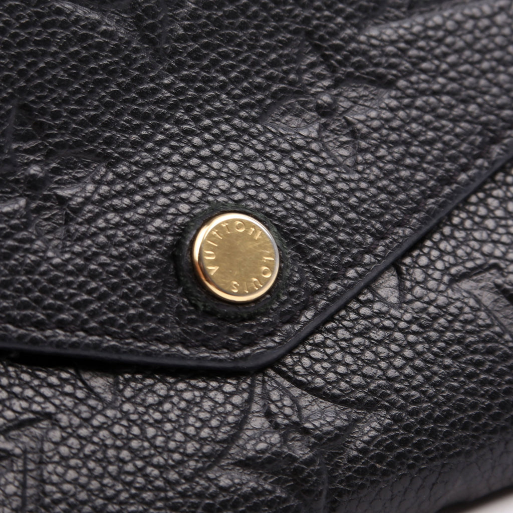 Compact Curieuse Wallet Empreinte Black
