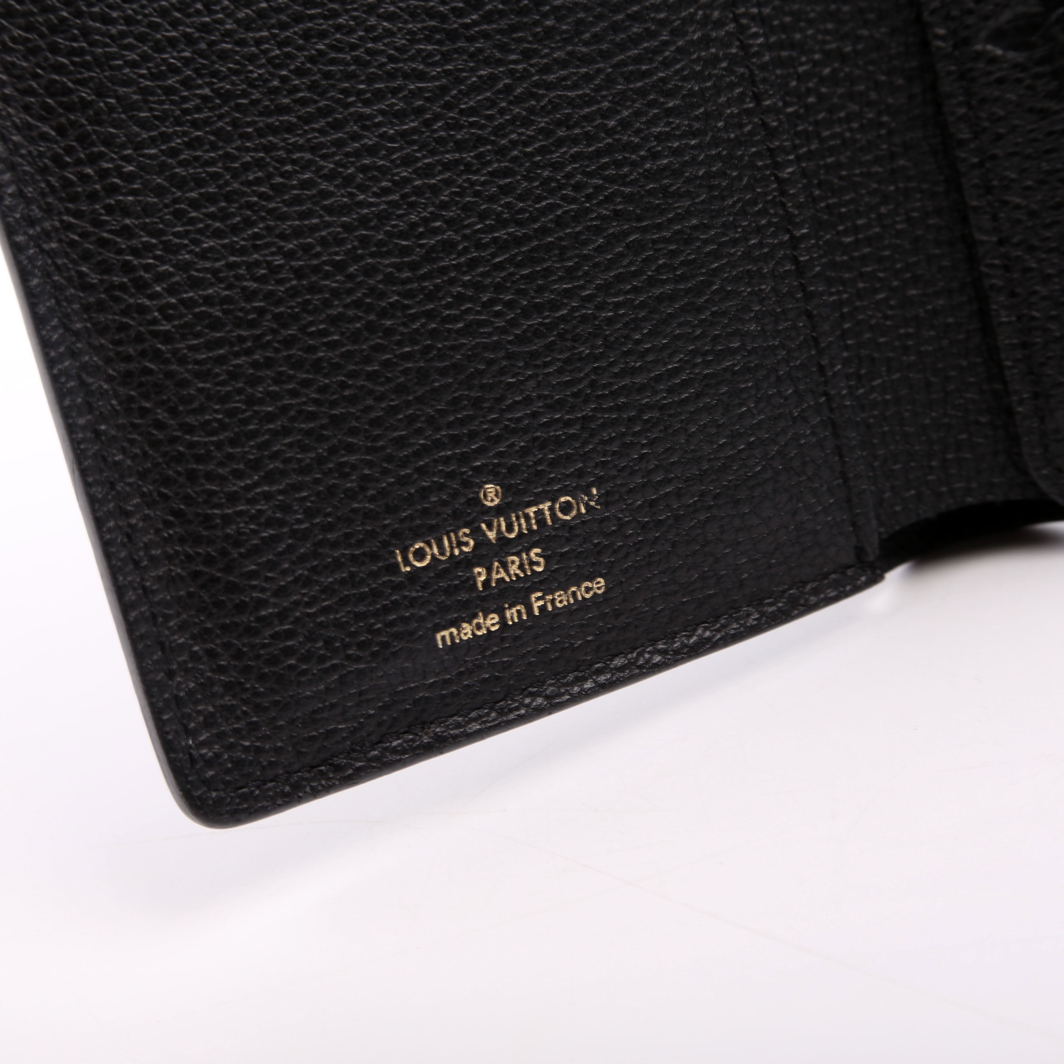 Compact Curieuse Wallet Empreinte Black