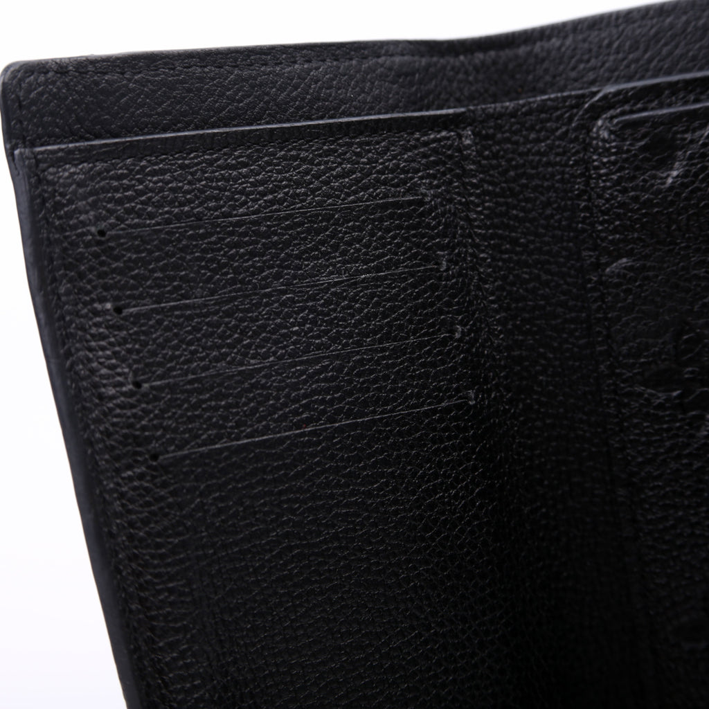 Compact Curieuse Wallet Empreinte Black