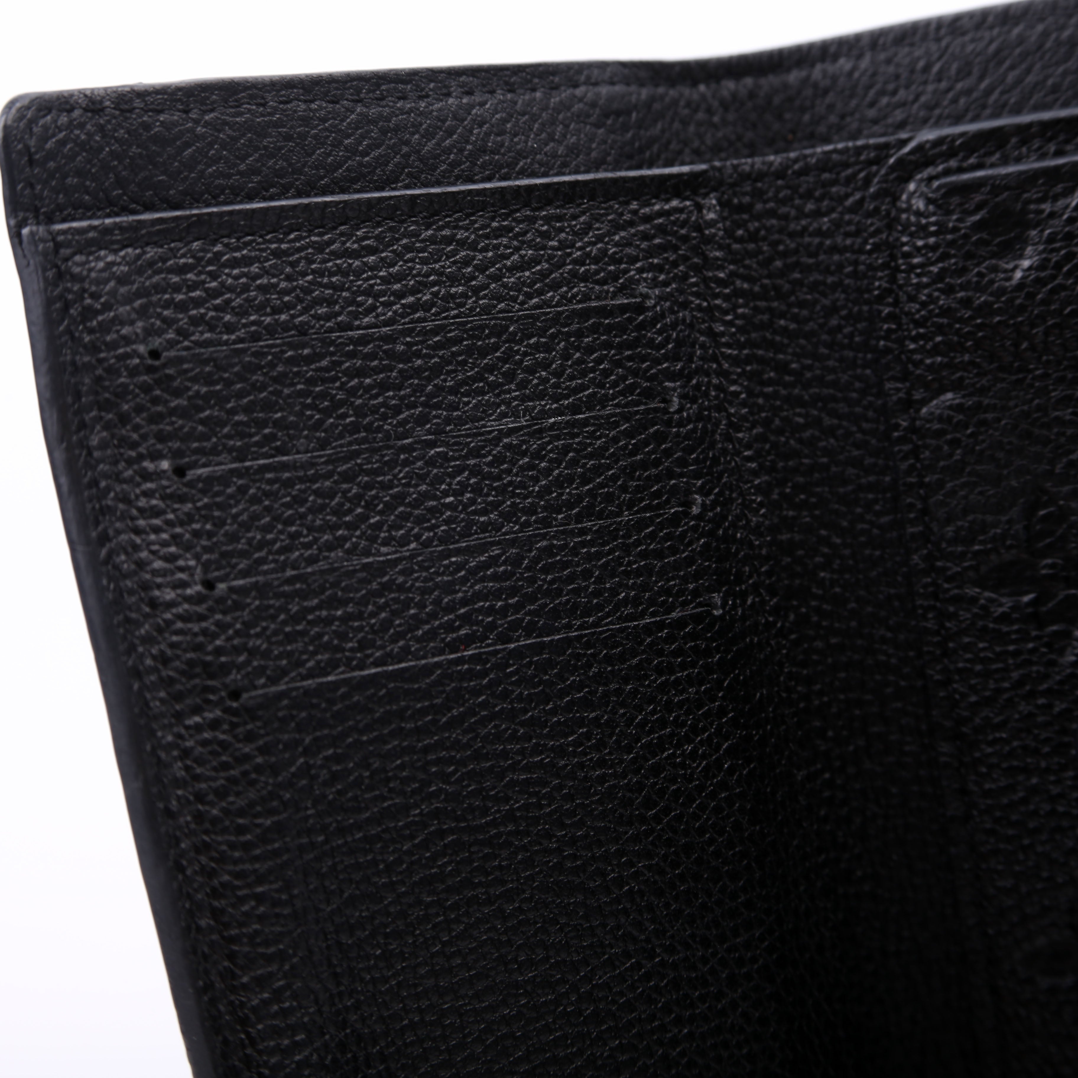 Compact Curieuse Wallet Empreinte Black