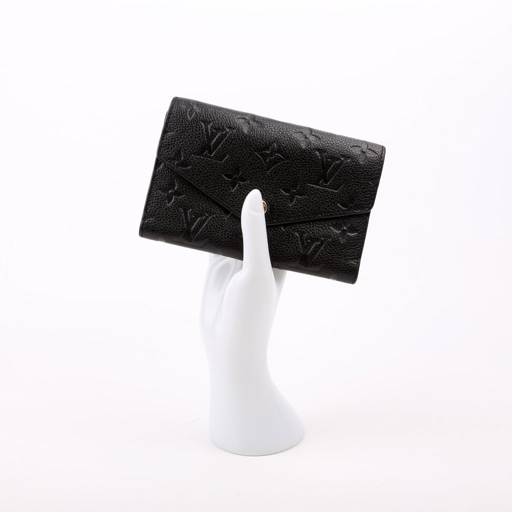 Compact Curieuse Wallet Empreinte Black