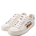 Gucci Ace Web Disney Sneakers Size 36.5 White/Blue