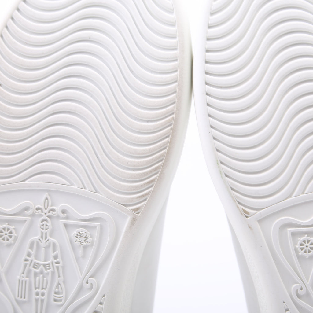 Gucci Ace Web Disney Sneakers Size 36.5 White/Blue