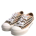 Vintage Check Jack Logo Sneakers Size 38.5