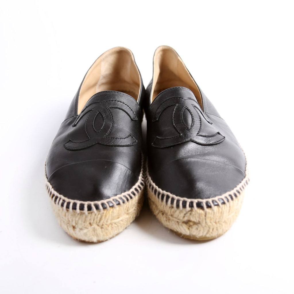 CC Espadrilles Size 37 Black