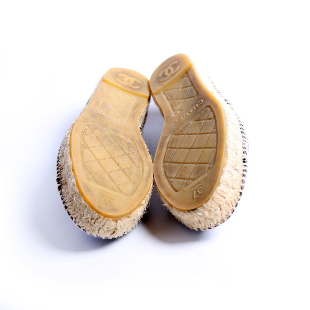 CC Espadrilles Size 37 Black