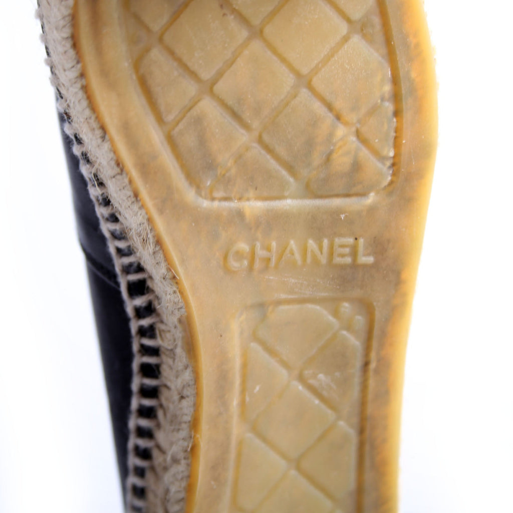 CC Espadrilles Size 37 Black
