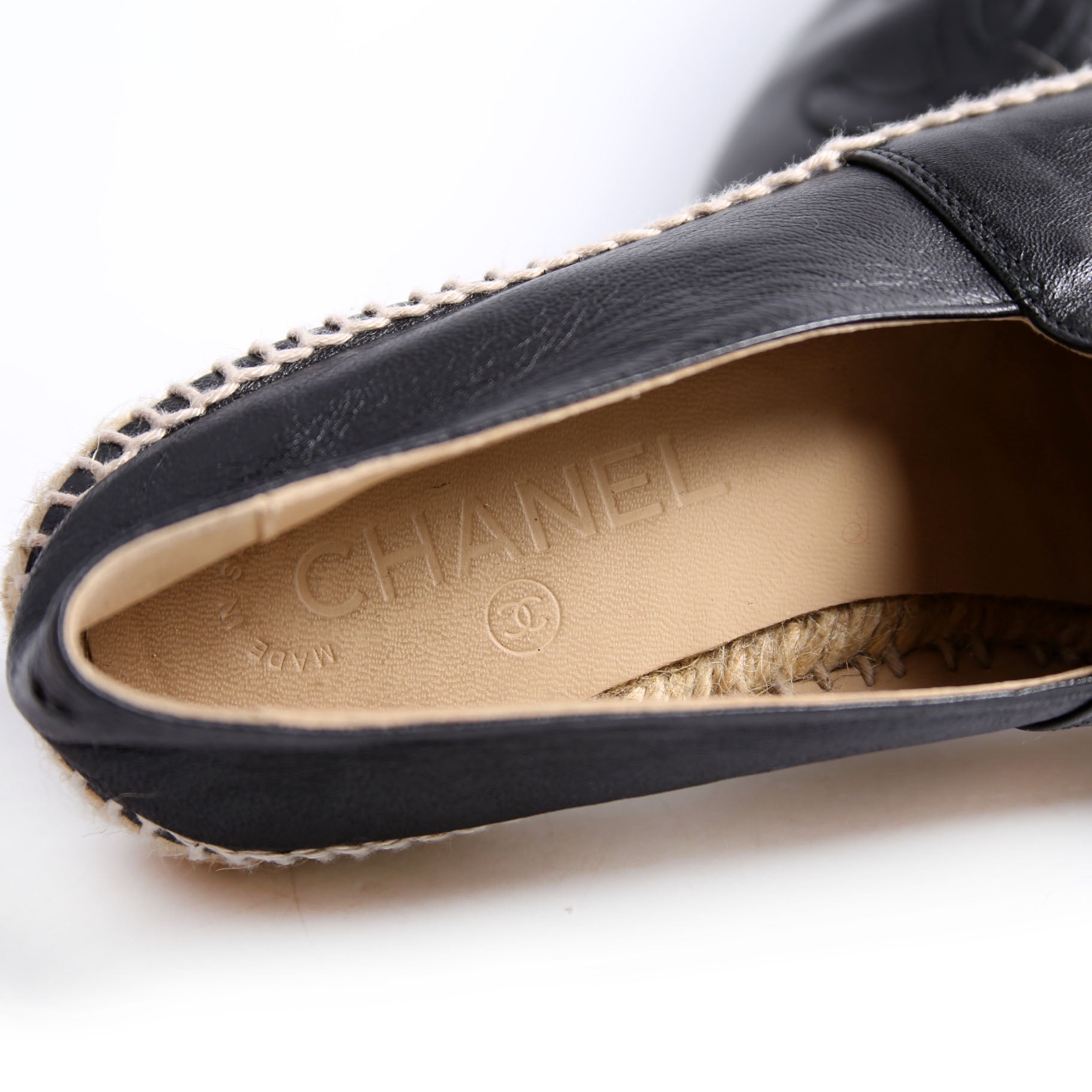 CC Espadrilles Size 37 Black