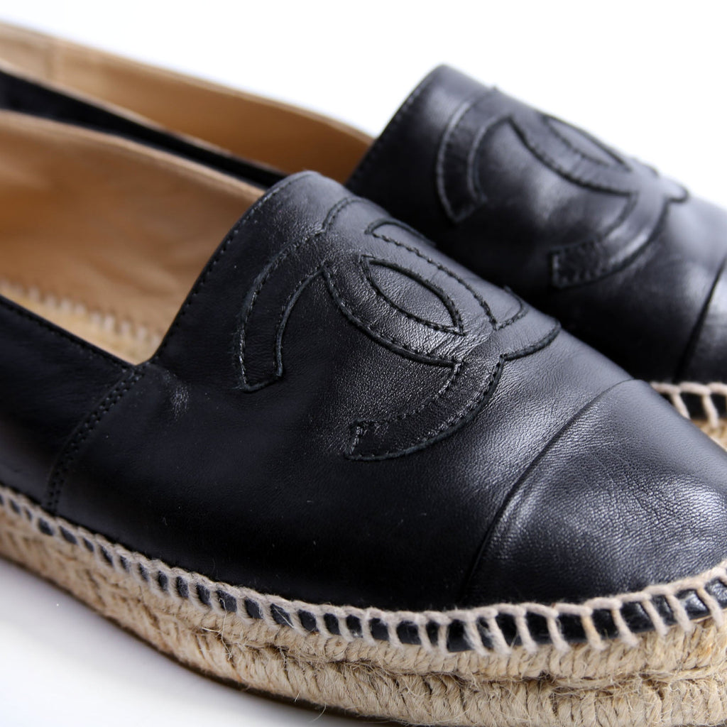 CC Espadrilles Size 37 Black