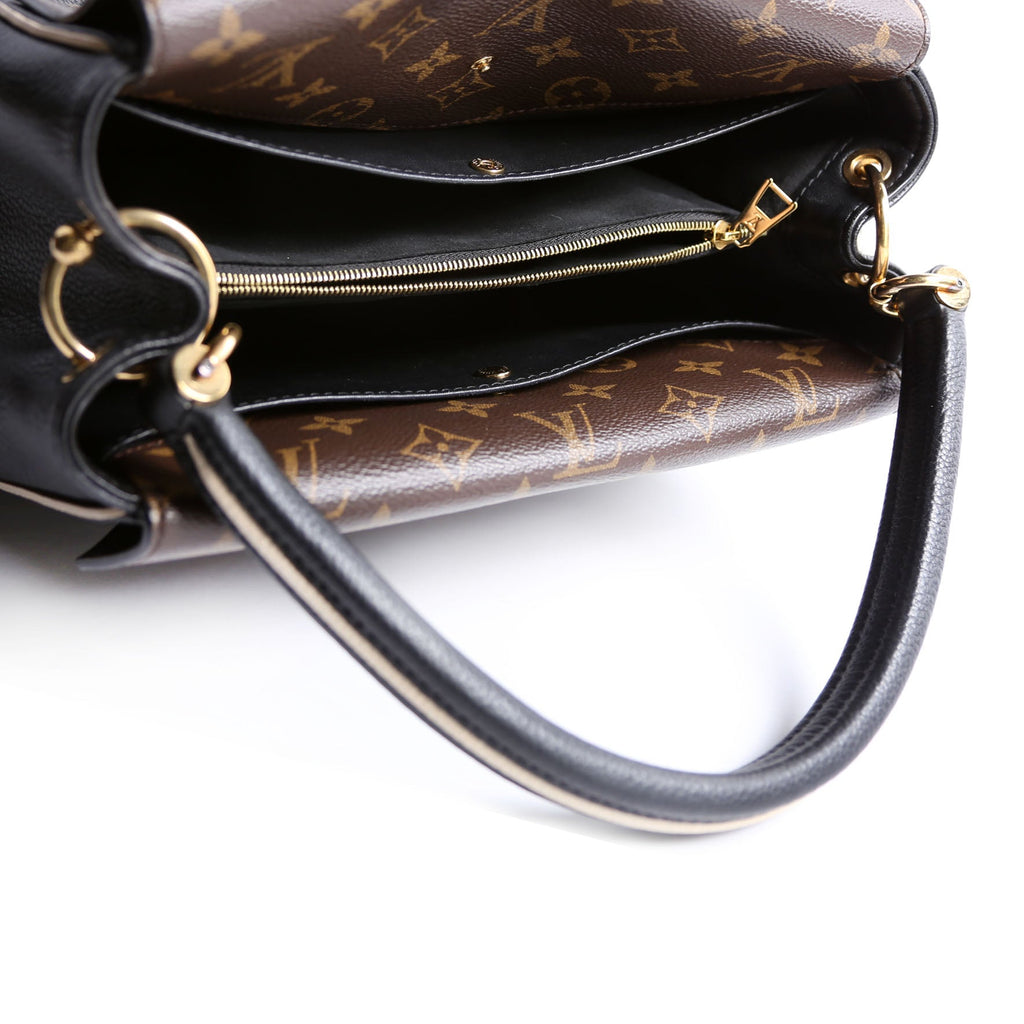 Double V Leather Black