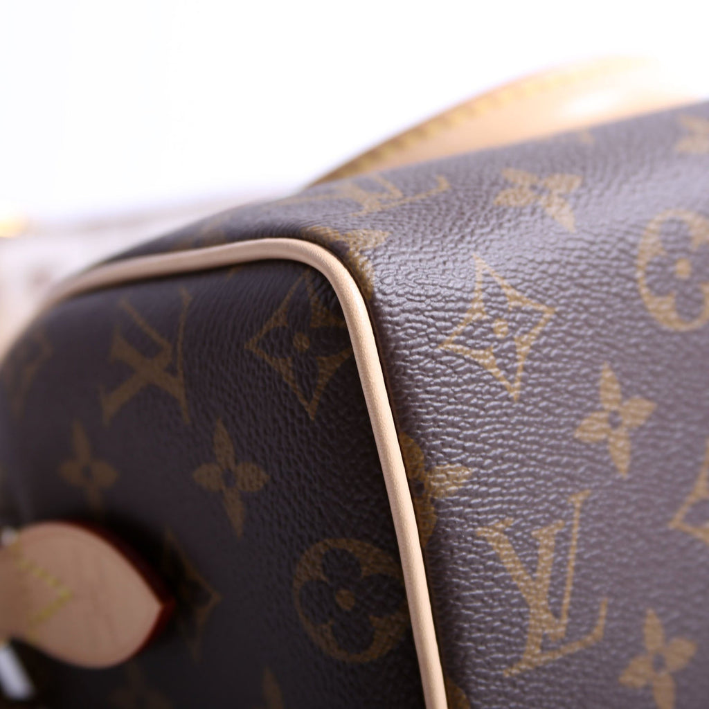 Speedy 20 Bandouliere Monogram Beige