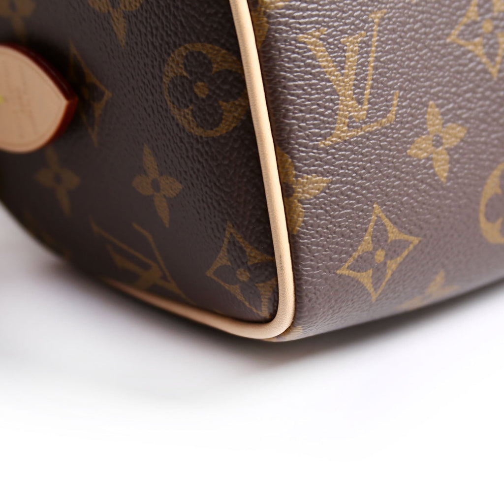 Speedy 20 Bandouliere Monogram Beige