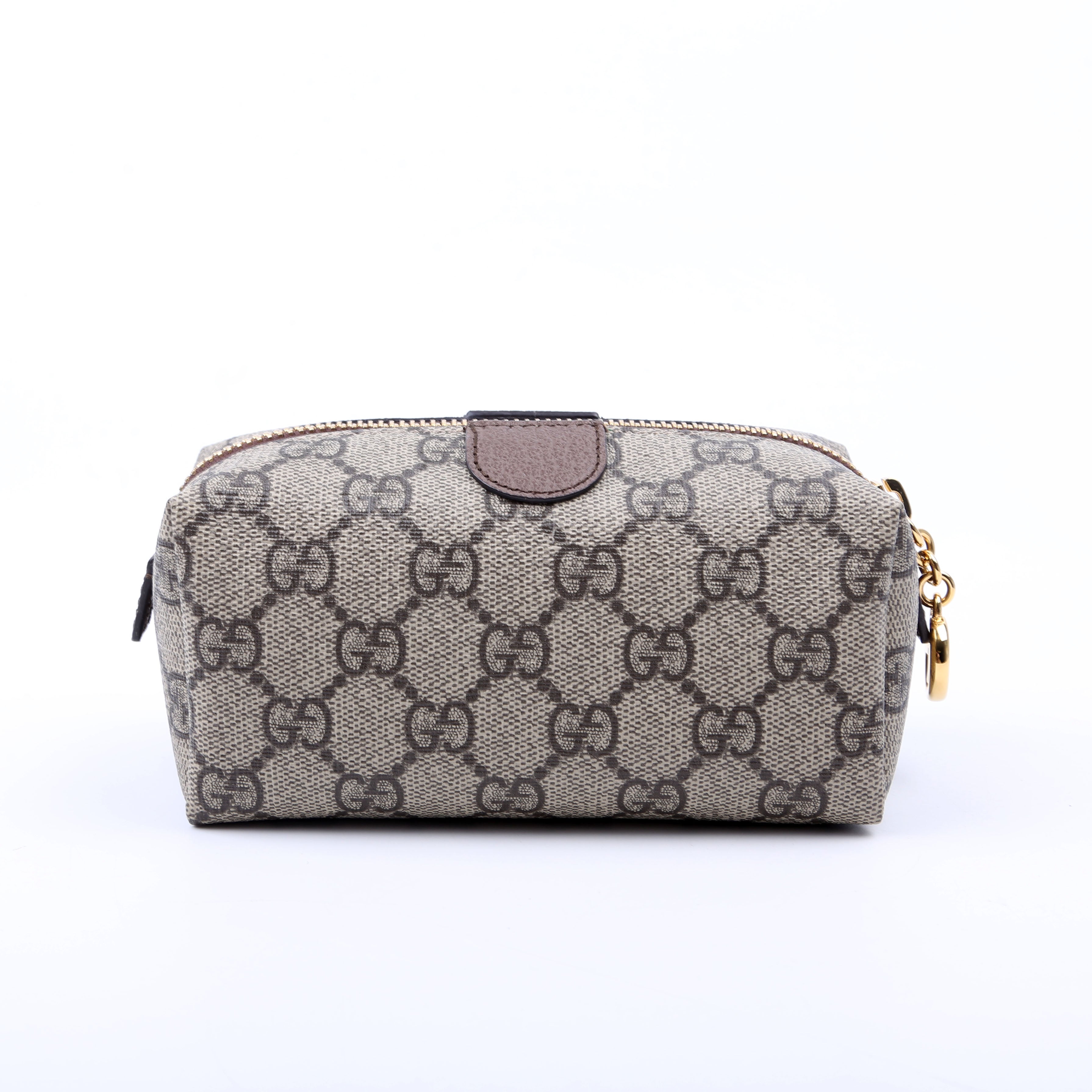 548394 Soft GG Supreme Ophidia Small Cosmetic Case Green