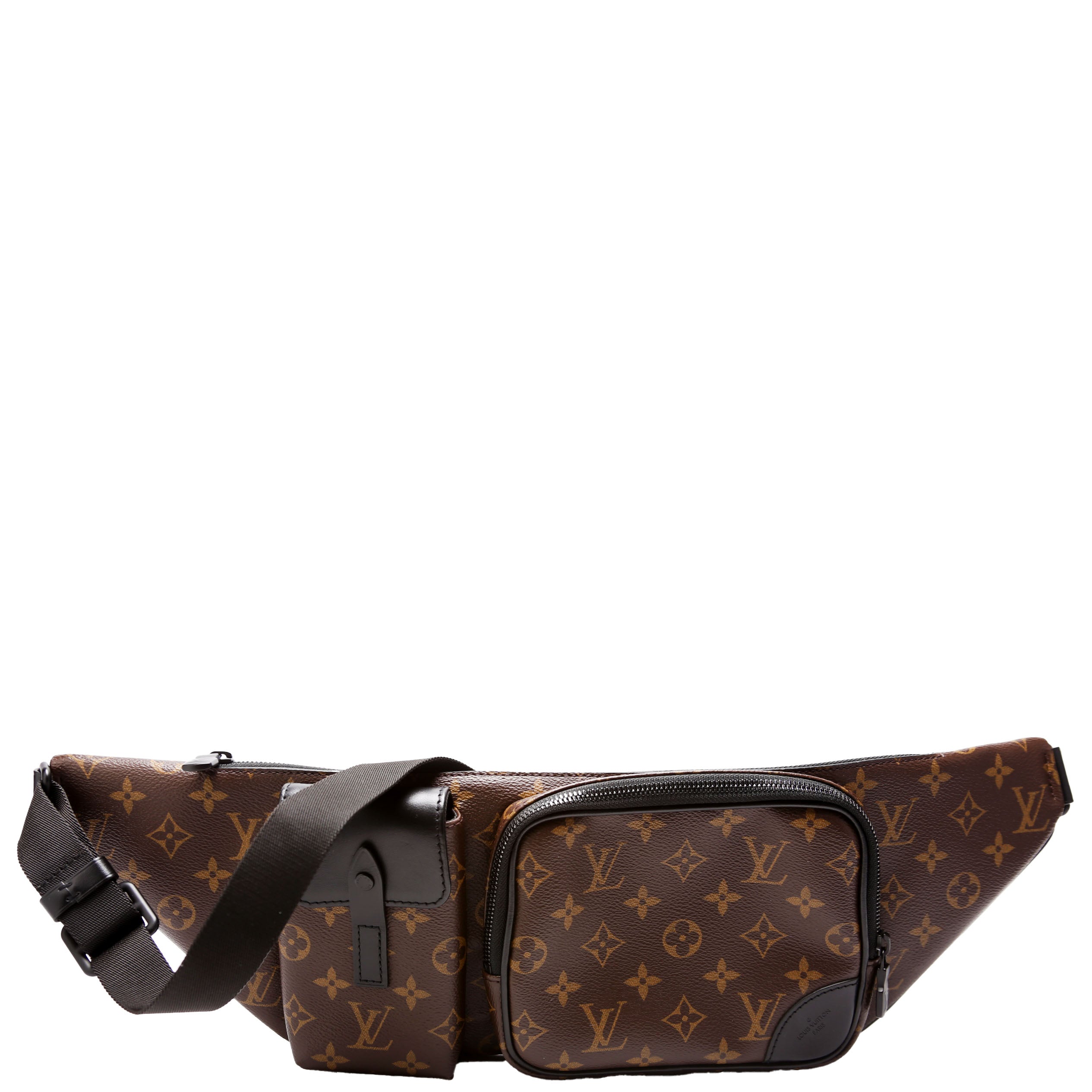 Christopher Bumbag Monogram Macassar Black