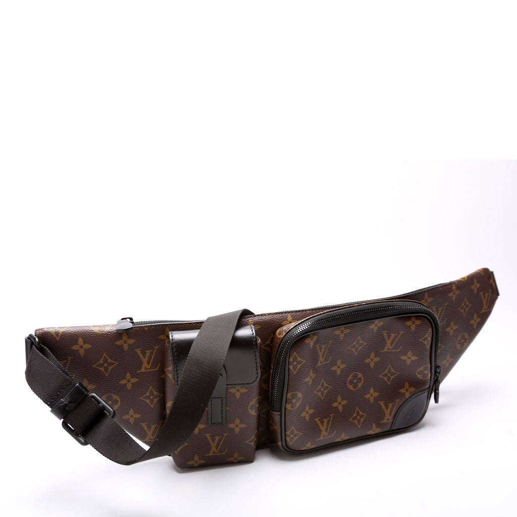 Christopher Bumbag Monogram Macassar Black