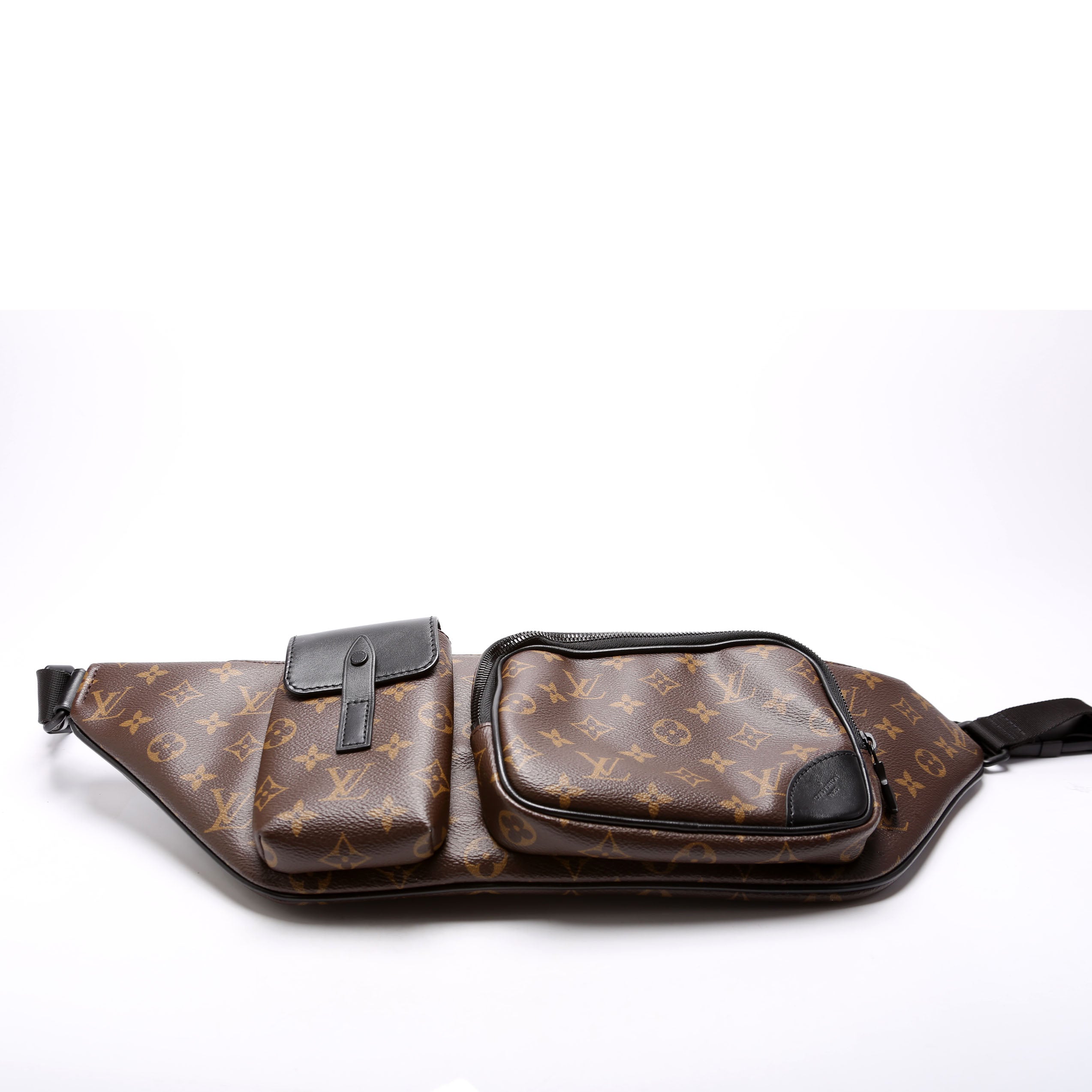 Christopher Bumbag Monogram Macassar Black