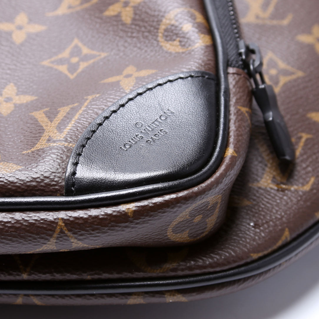 Christopher Bumbag Monogram Macassar Black