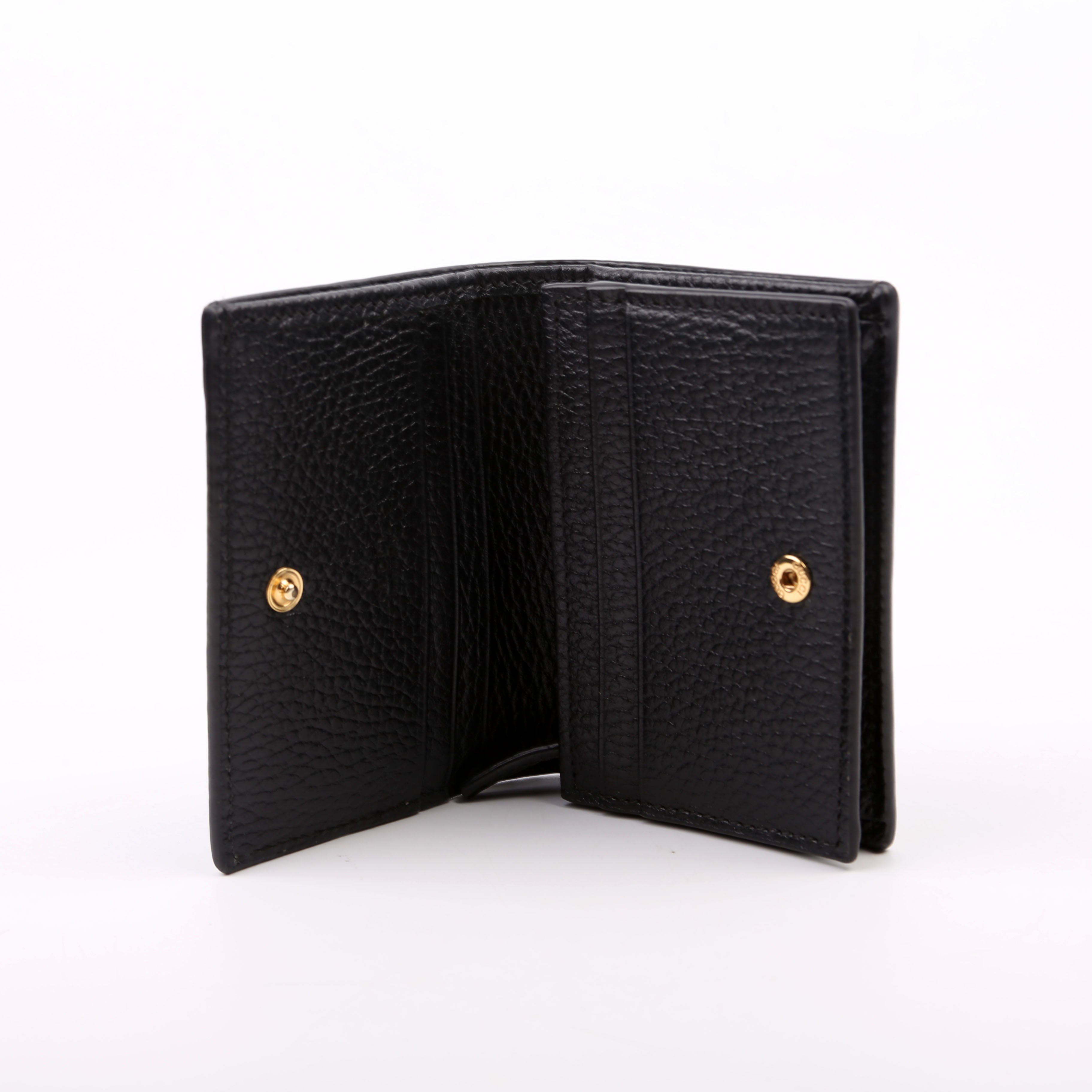 658610 GG Supreme Marmont Card Case Black