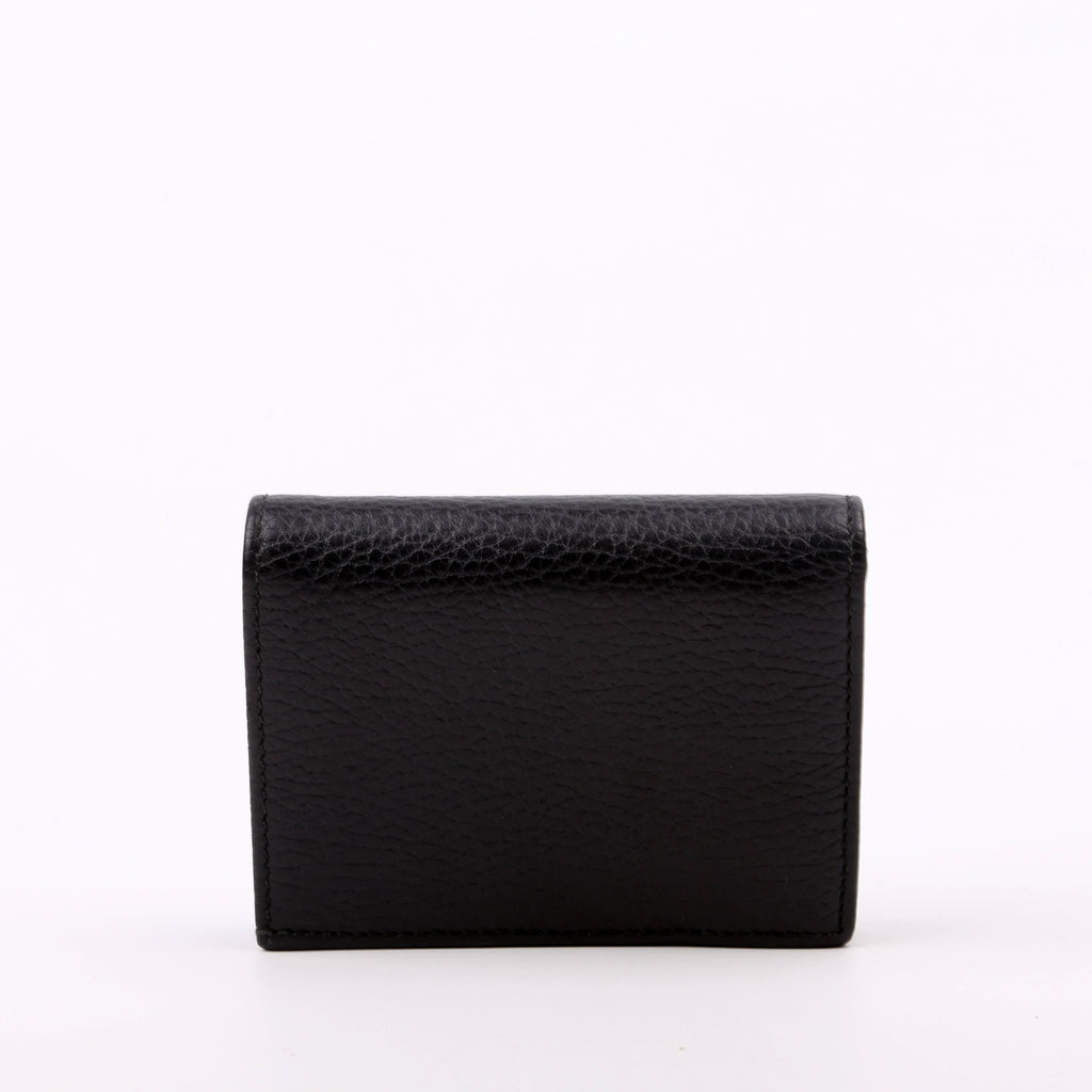 456126 GG Marmont Card Case Beige