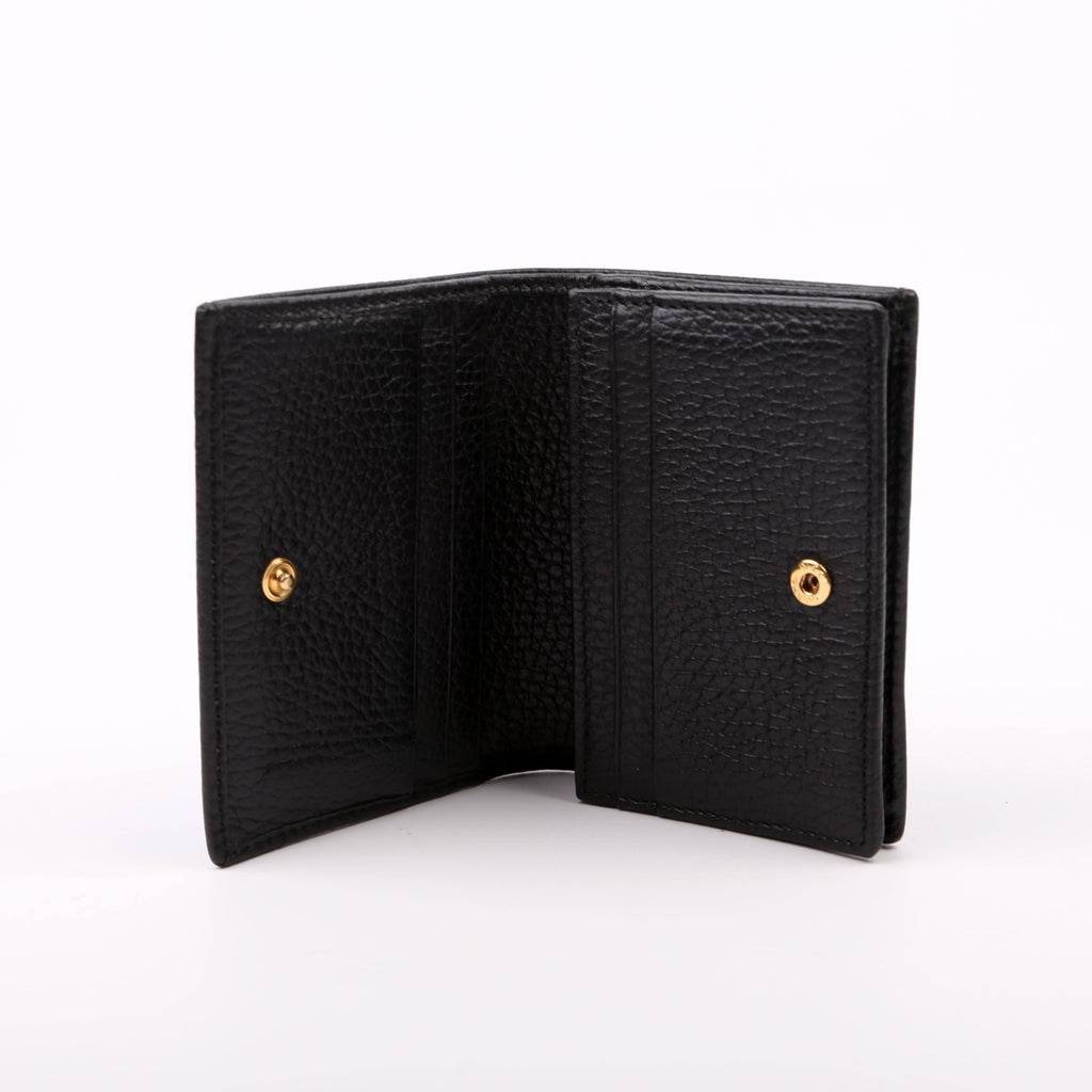 456126 GG Marmont Card Case Beige