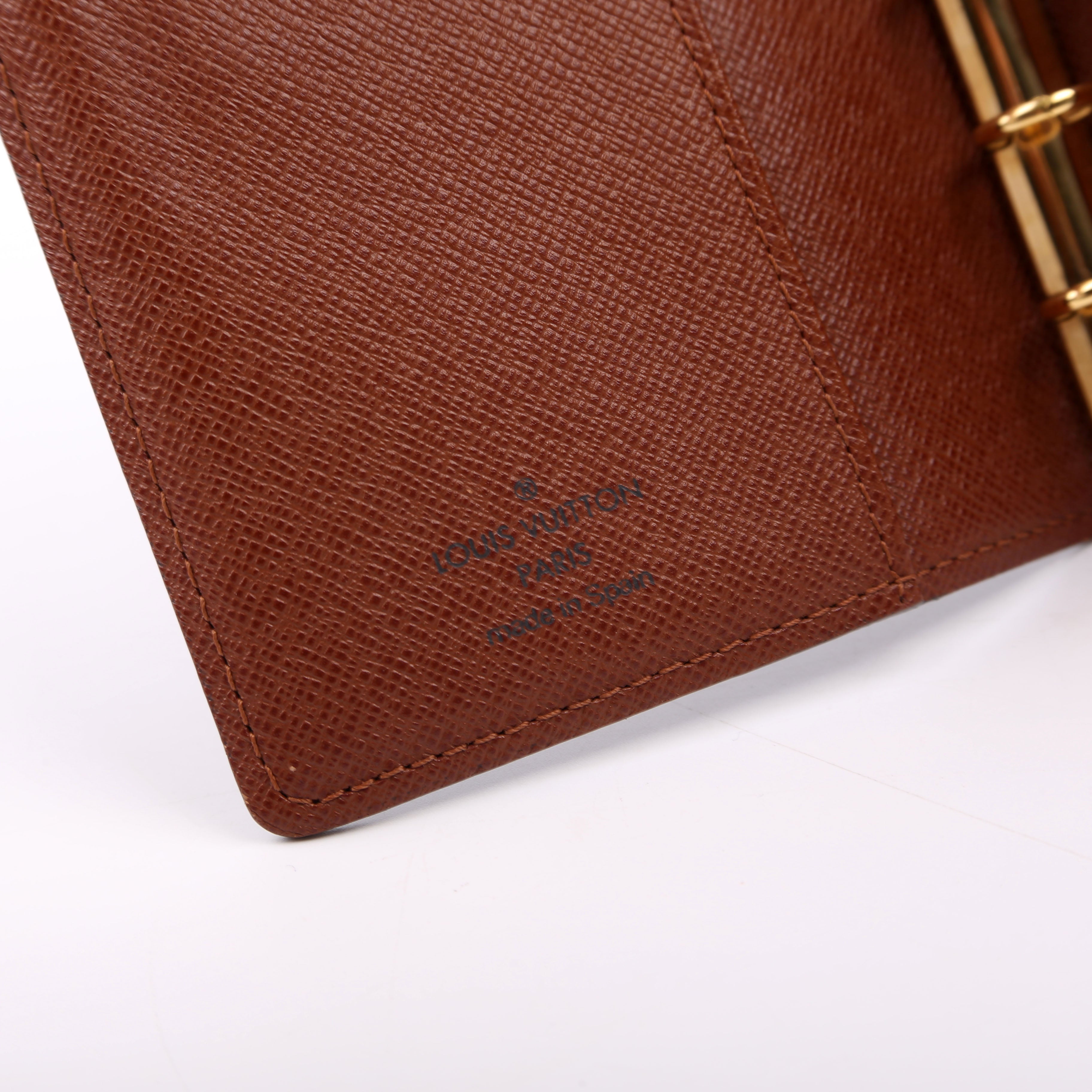 Agenda Small Ring Monogram