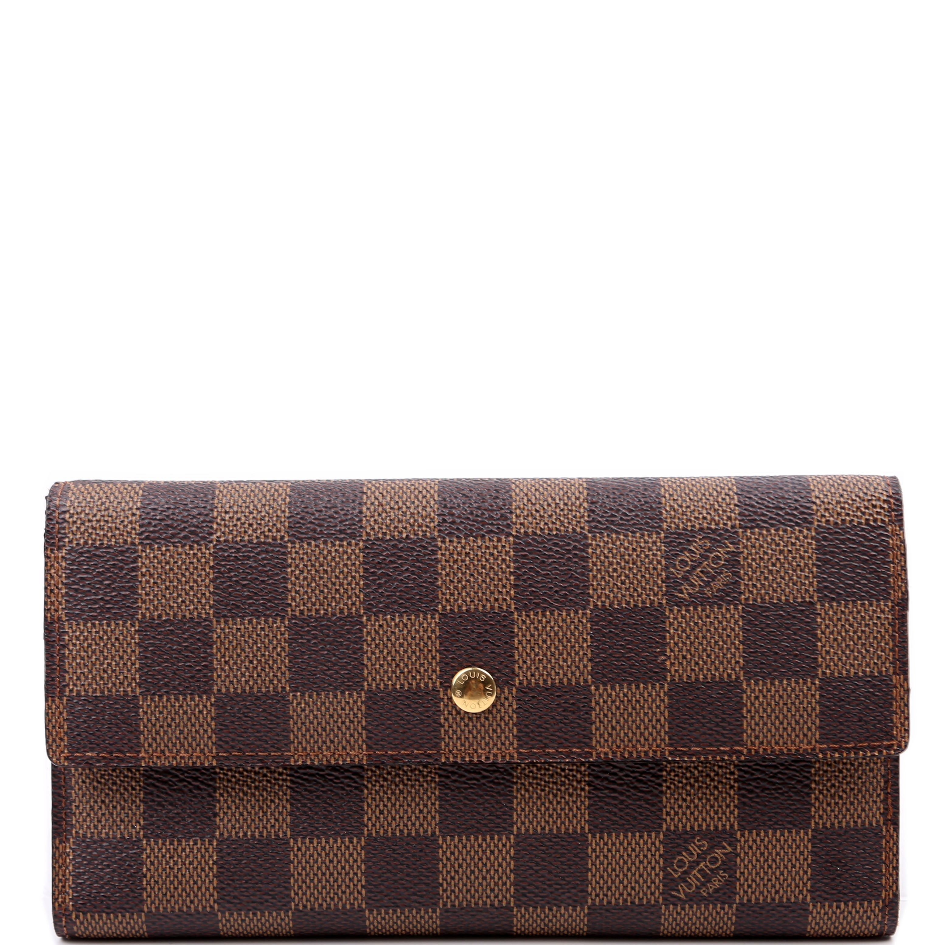 Porte Tresor International Wallet Damier Ebene