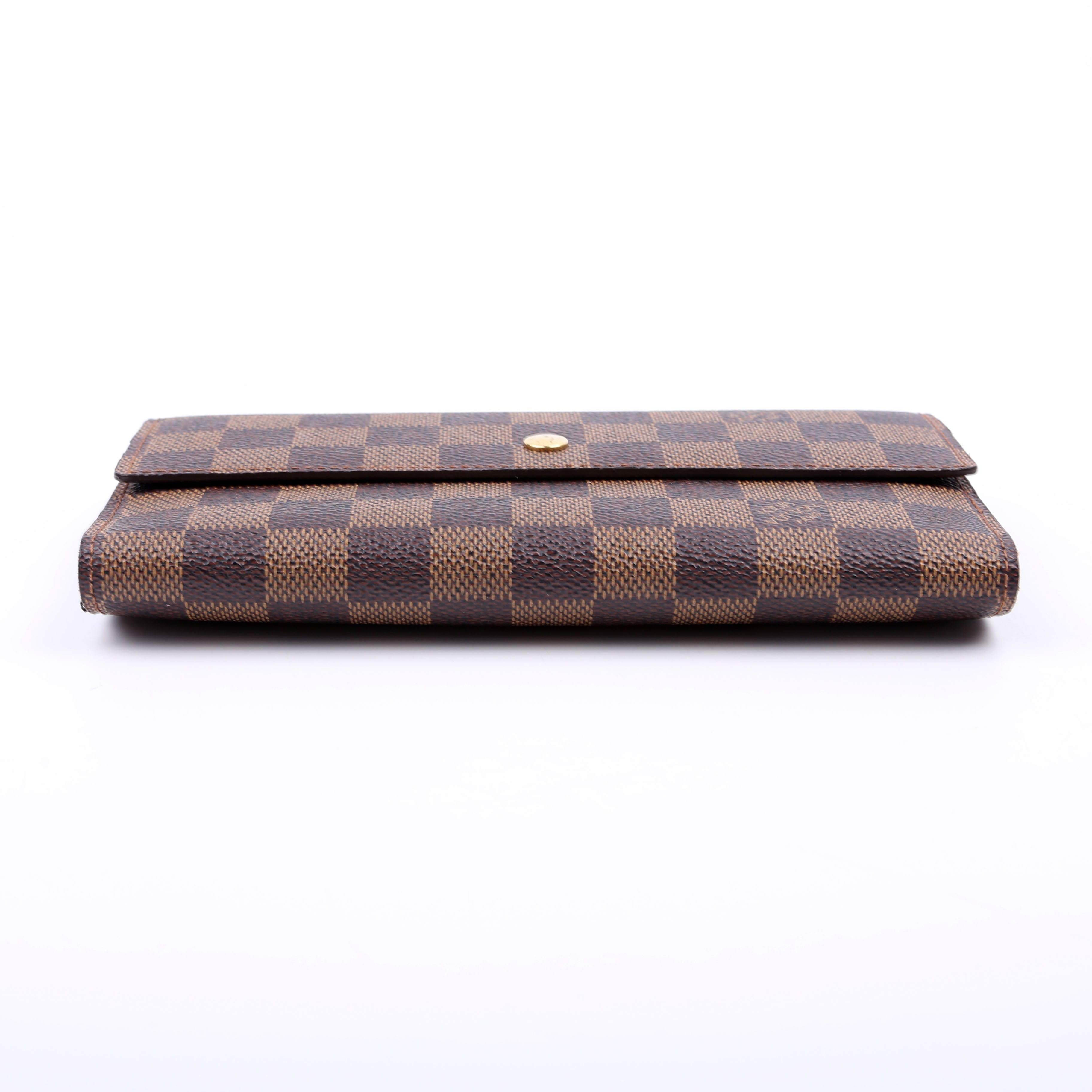 Porte Tresor International Wallet Damier Ebene