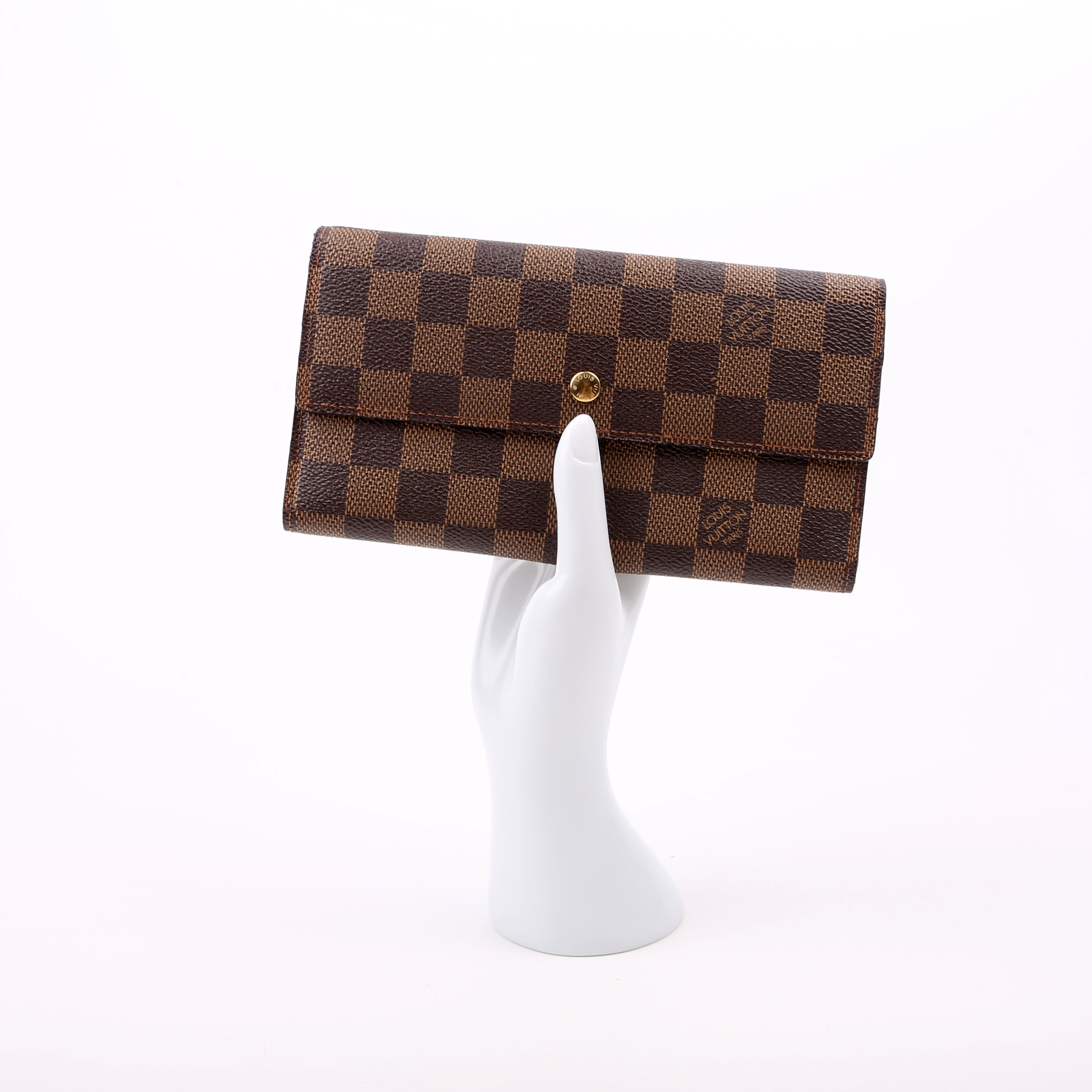 Porte Tresor International Wallet Damier Ebene