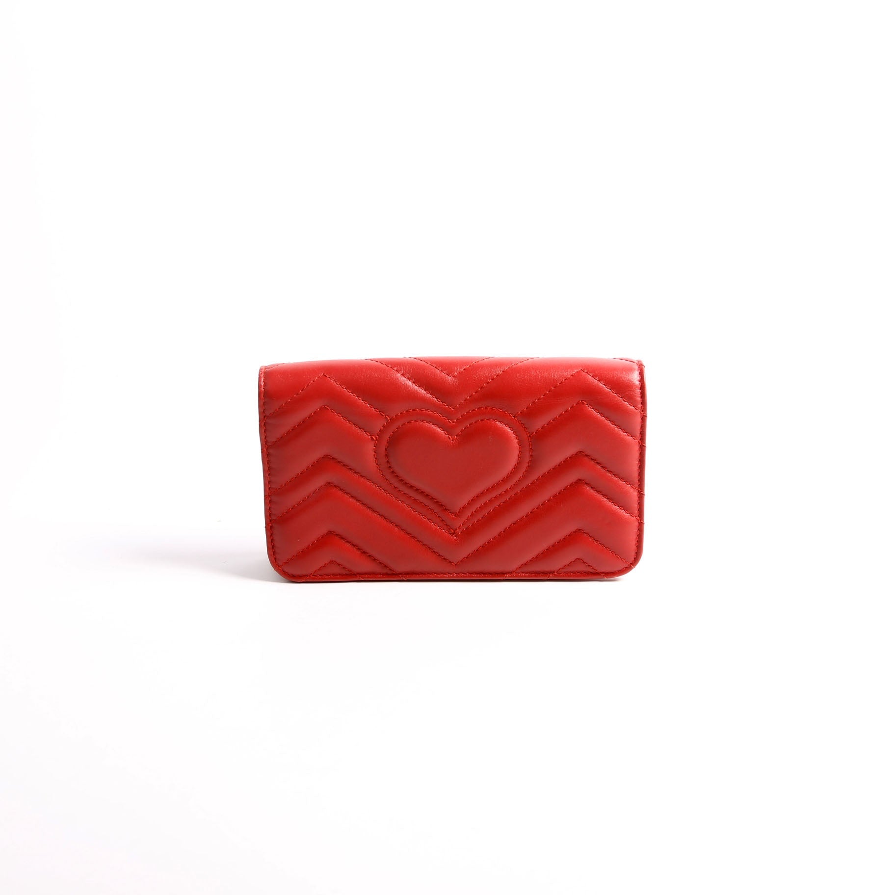 488426 GG Marmont Mini Bag Red