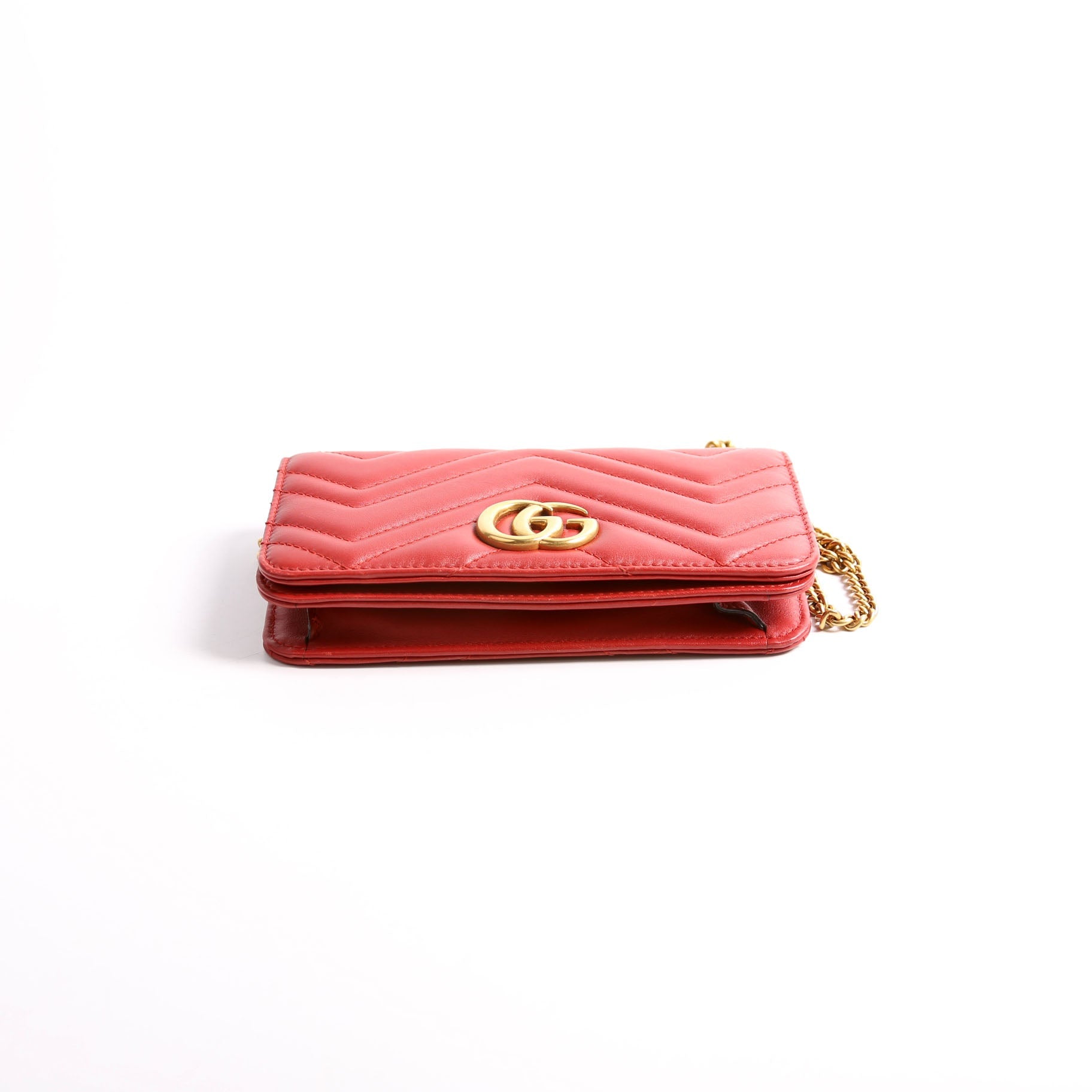 488426 GG Marmont Mini Bag Red